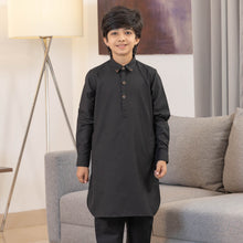 Load image into Gallery viewer, BOYS EMBROIDERY KABLI-BLACK

