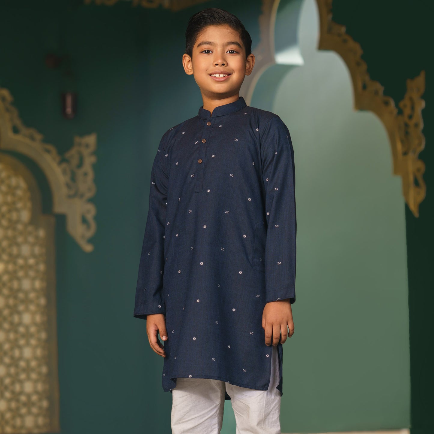 Boy's Blue Panjabi