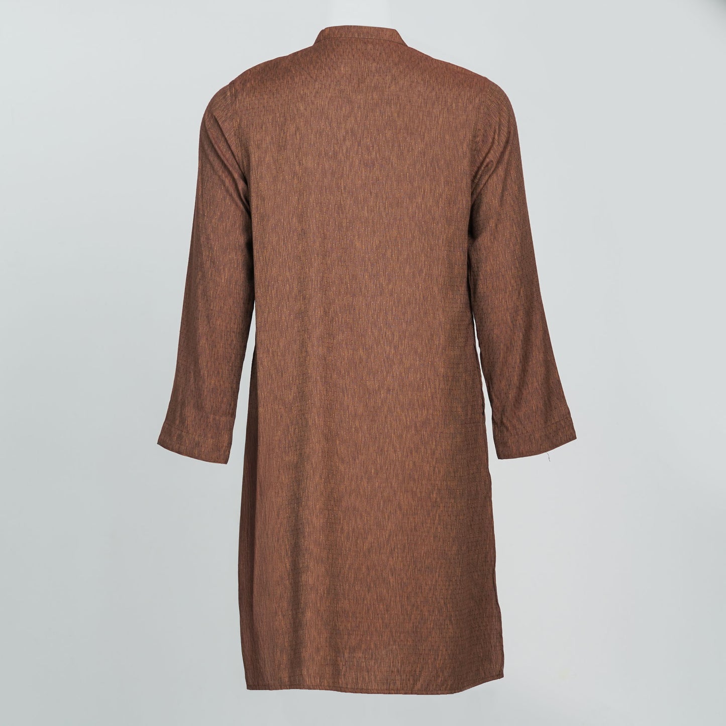 Mens Brown Cotton Panjabi