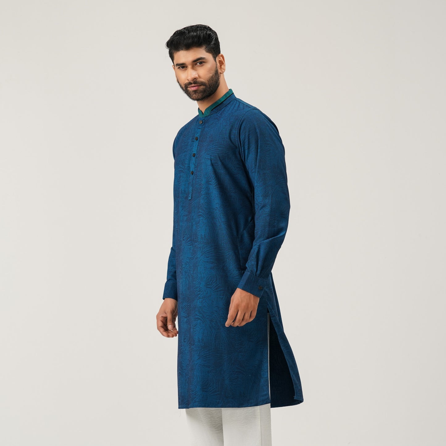 Men's Teal Panjabi