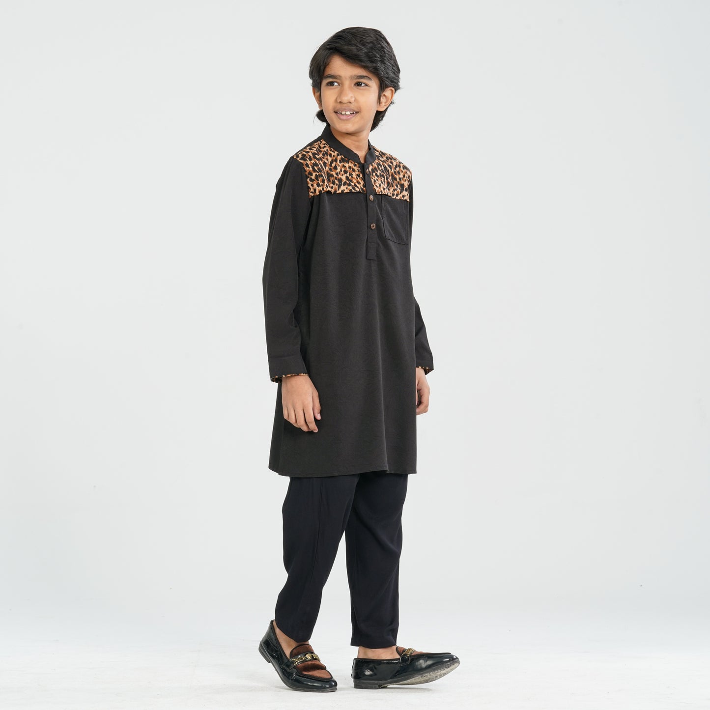 Boy’s Blended Cotton Panjabi