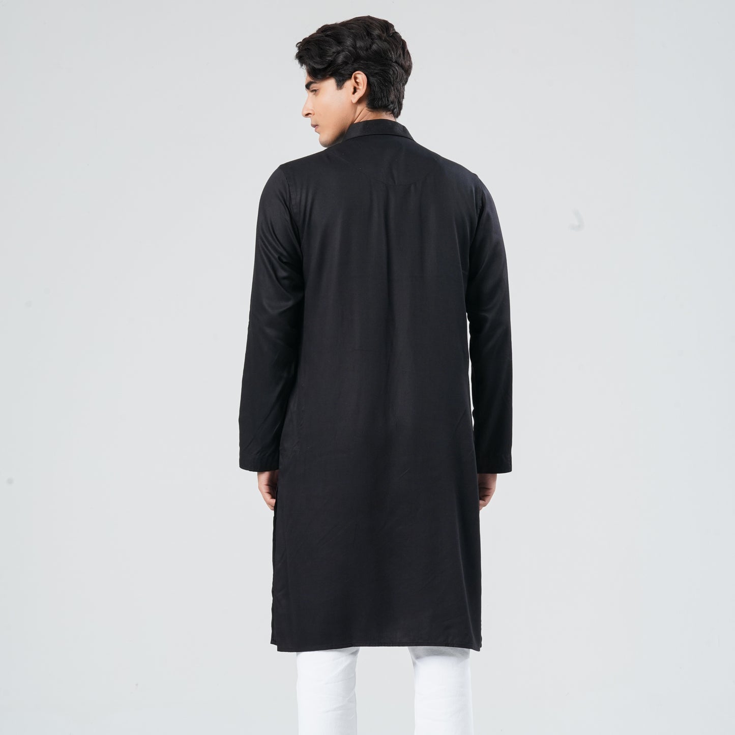 Men’s Linen Silk Panjabi