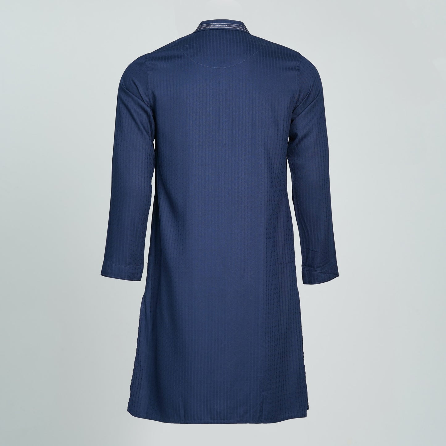 Men's Navy Blue Panjabi