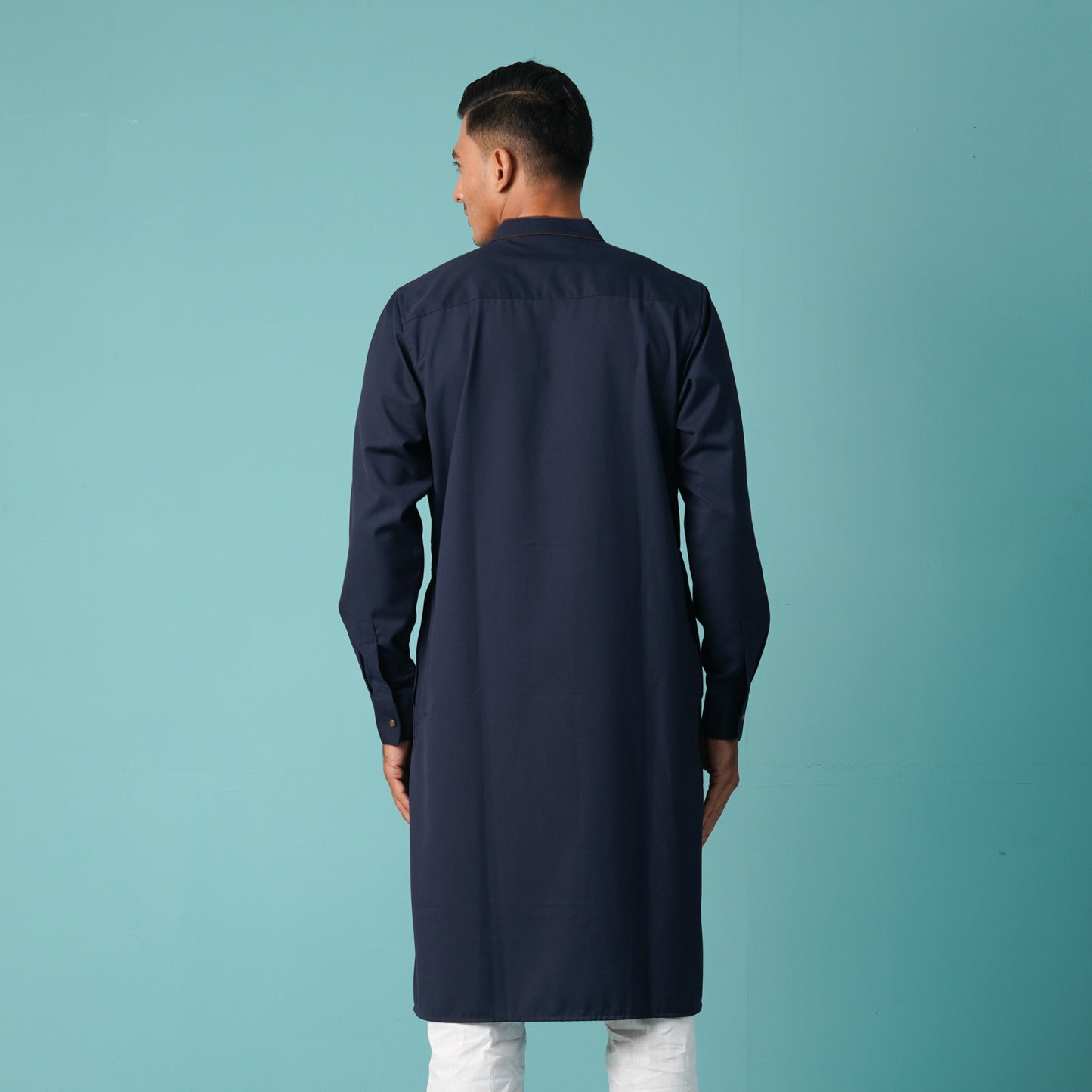 Mens Blue Premium Panjabi