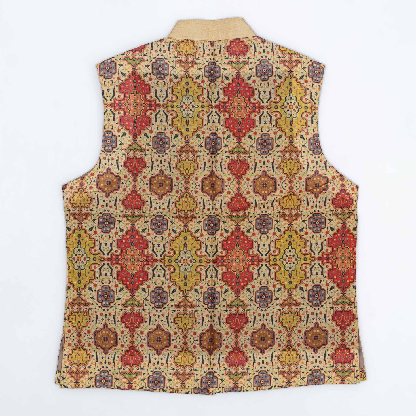 Boys Multi-Color Digital Print Vest