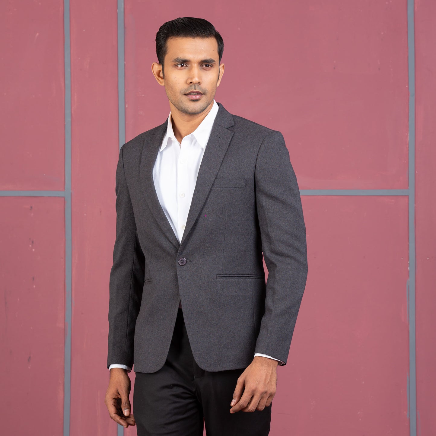 Mens Blazer- Trout Gray