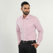 Load image into Gallery viewer, MENS FORMAL SHIRT-RED STRIPE
