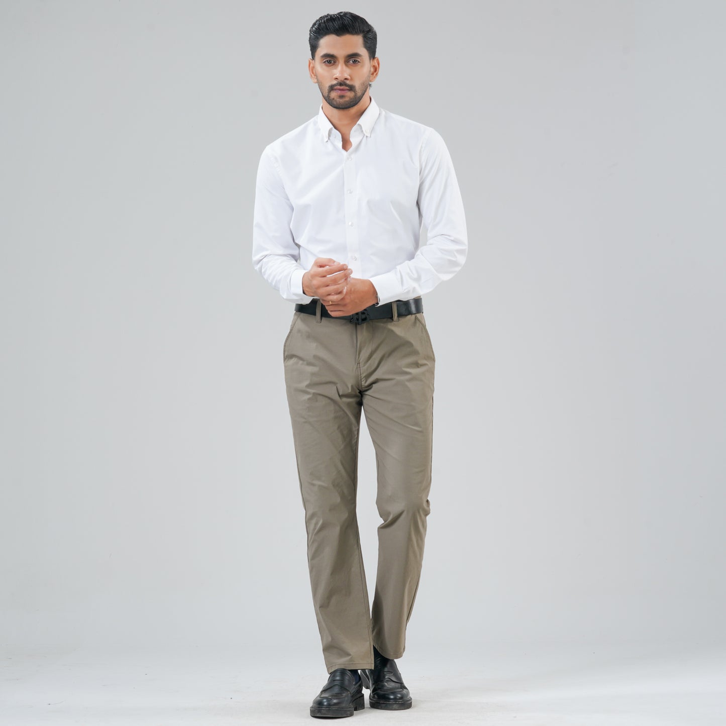 Mens White Formal Shirt