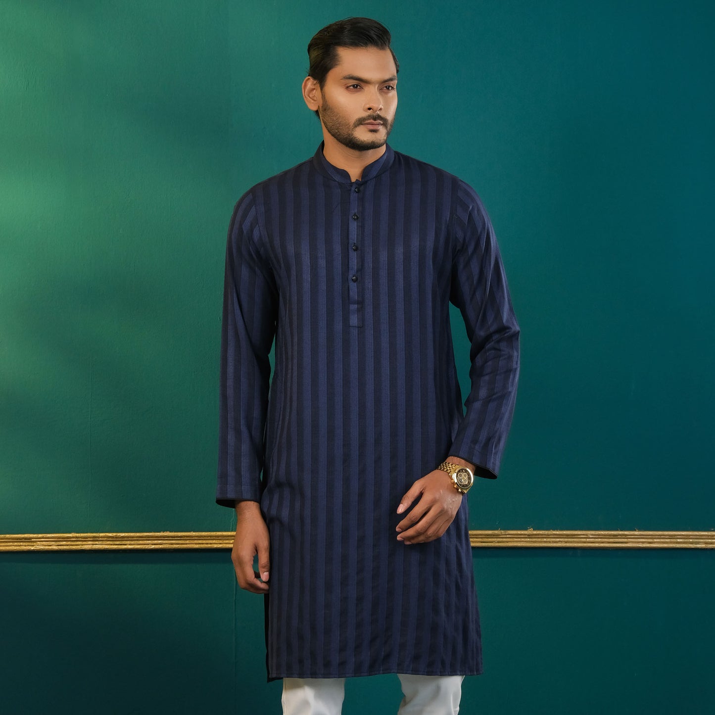 Mens Blue Panjabi