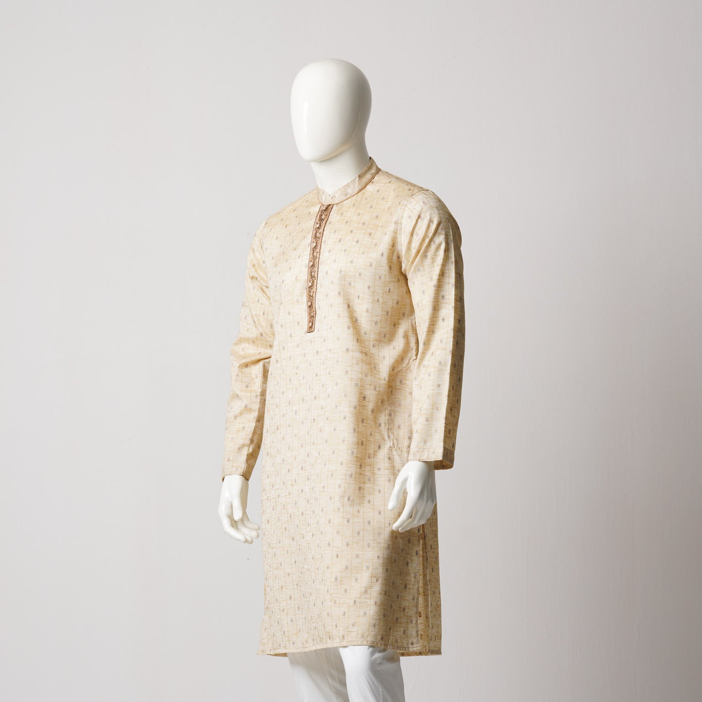 MENS_KARCHUPI_PANJABI-GOLDEN BASE