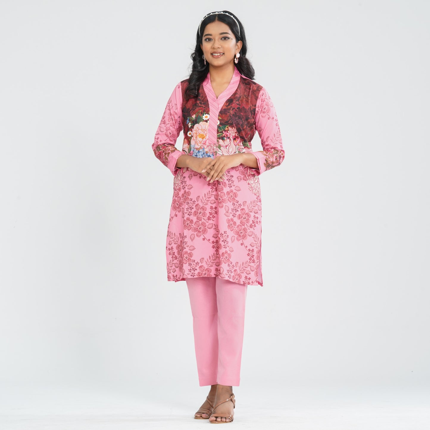 Women’s Silk Two Piece Set