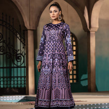 Load image into Gallery viewer, ETHNIC PREMIUM GOWN-DEEP VIOLATE
