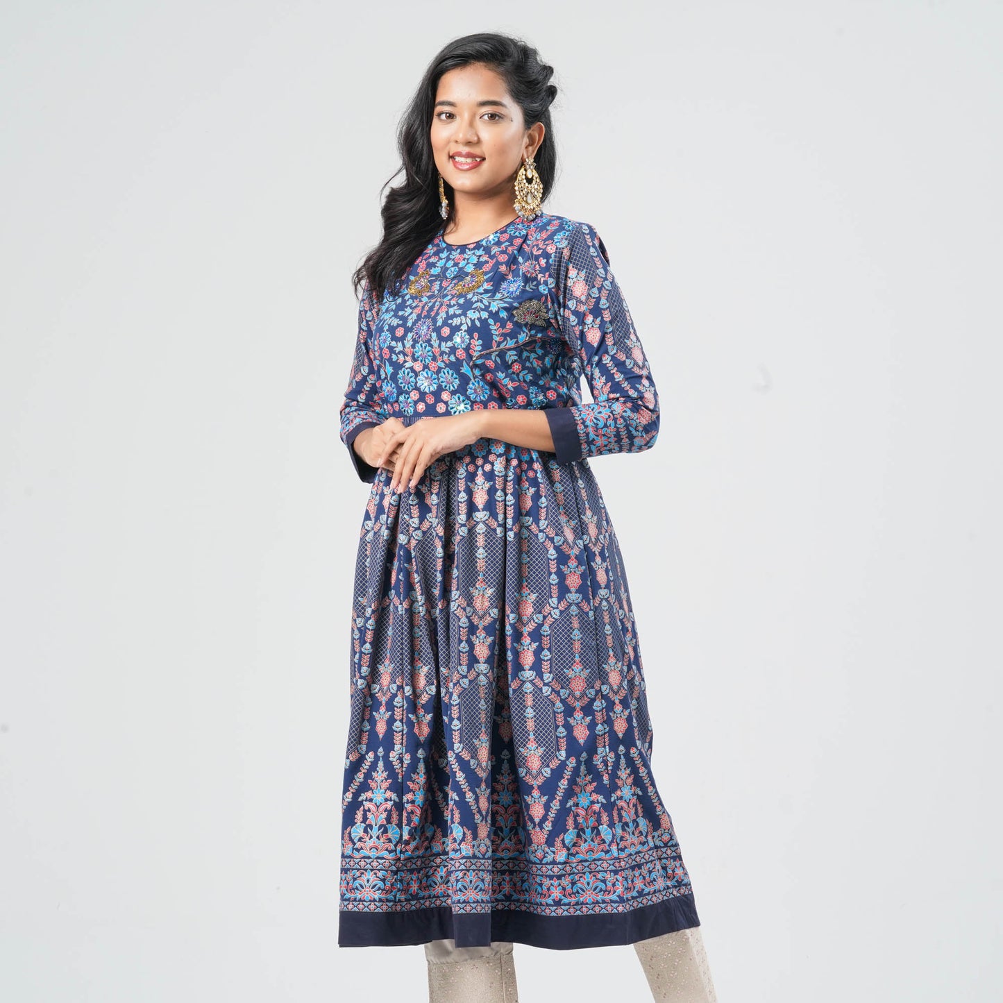 Women's Georgette Anarkali Kurti