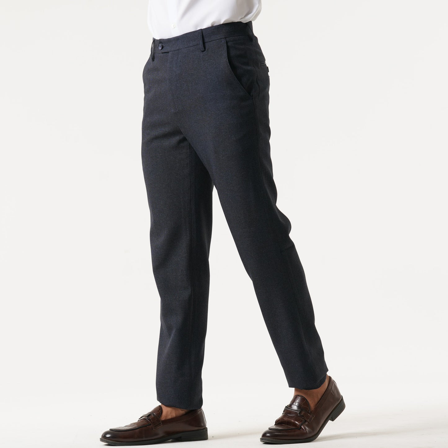 Mens Navy Formal Pant