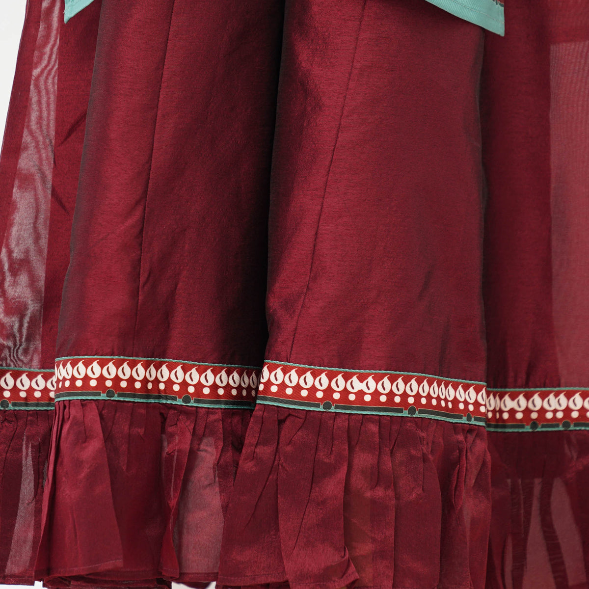 Girls' Maroon 2-Piece Set