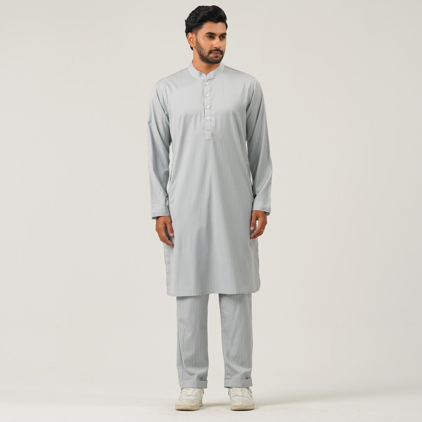 Mens Mint Green Panjabi Set