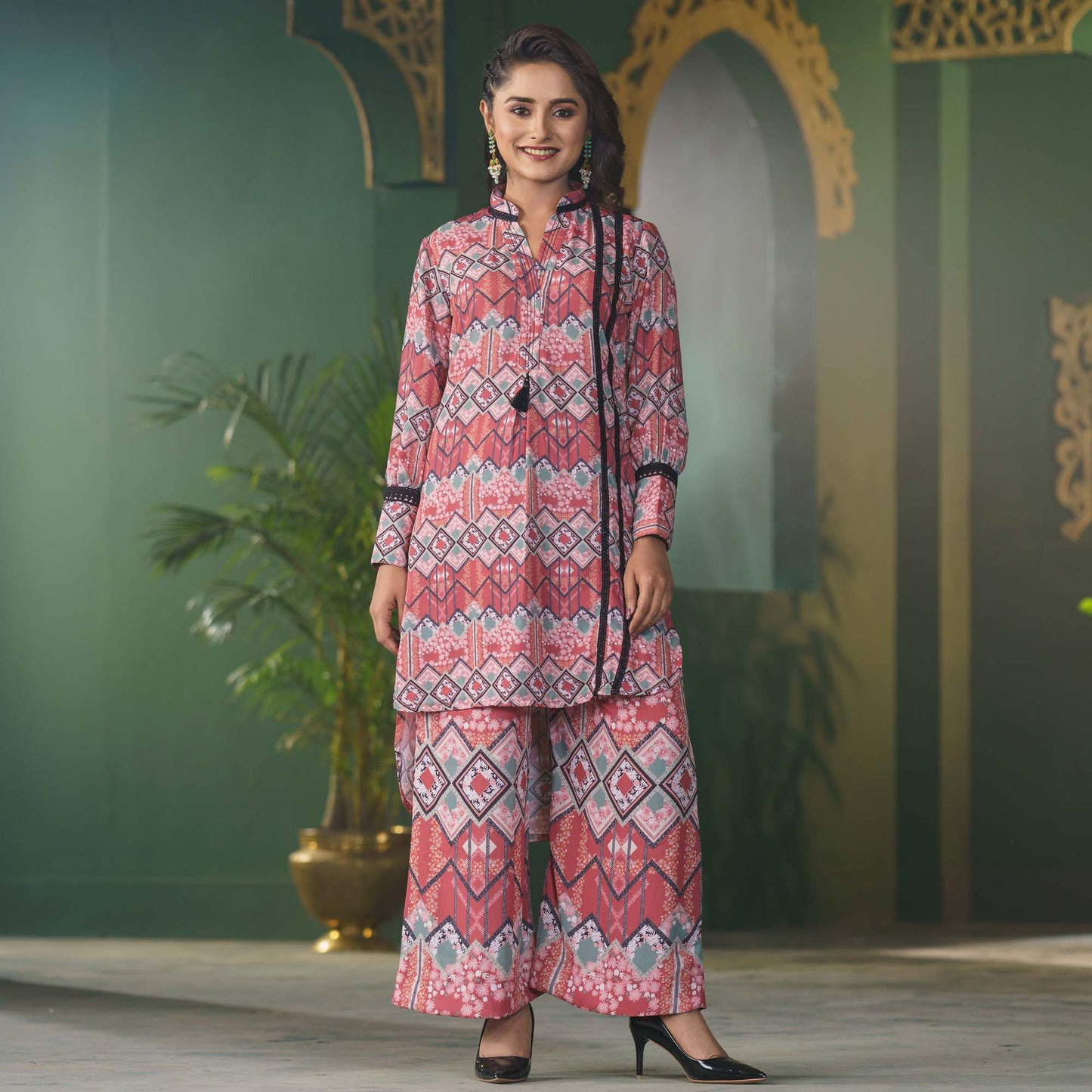 Womens Multicolor Ethnic 2 Pices Set