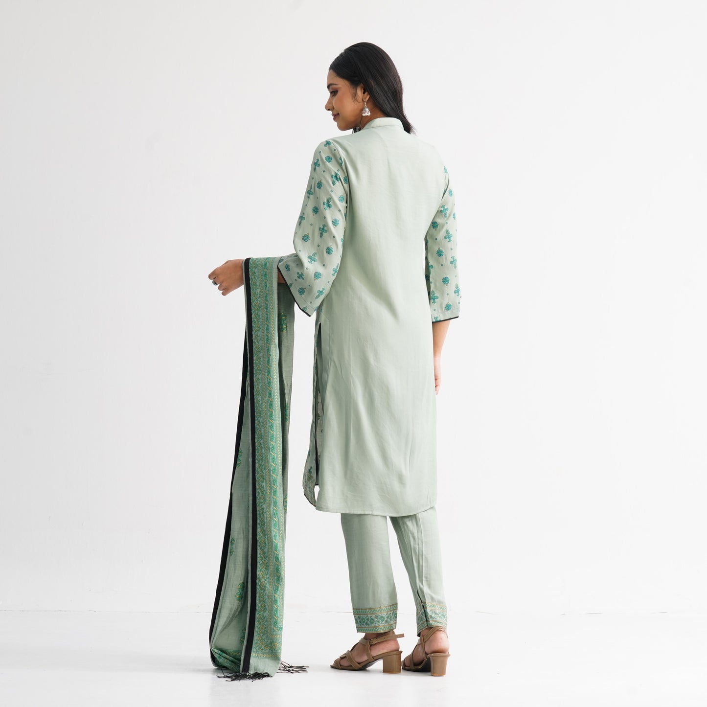 Women’s Green Three-Piece Set
