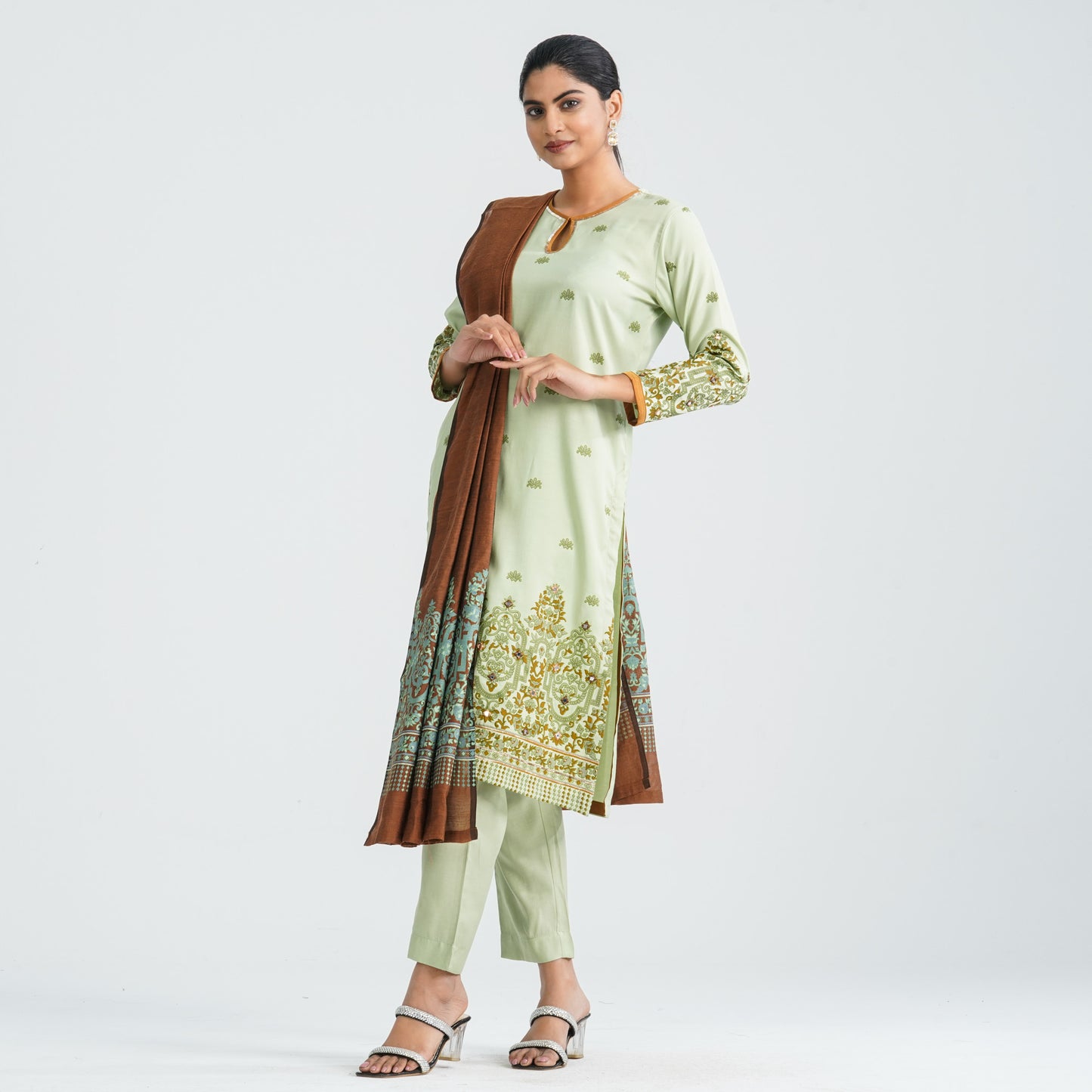 Women’s Blended Silk Three Piece Set