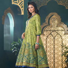 Load image into Gallery viewer, ETHNIC GOWN-GREEN
