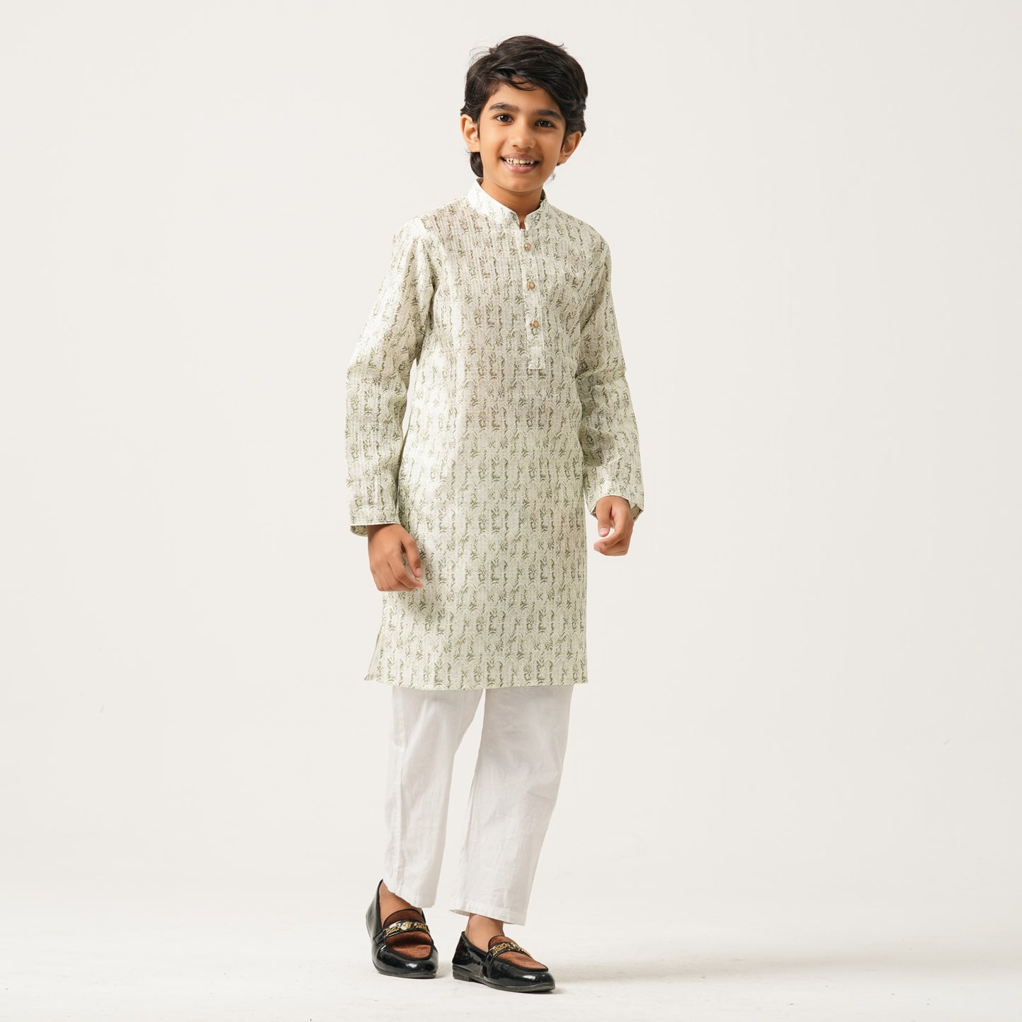 Boy's Green Panjabi