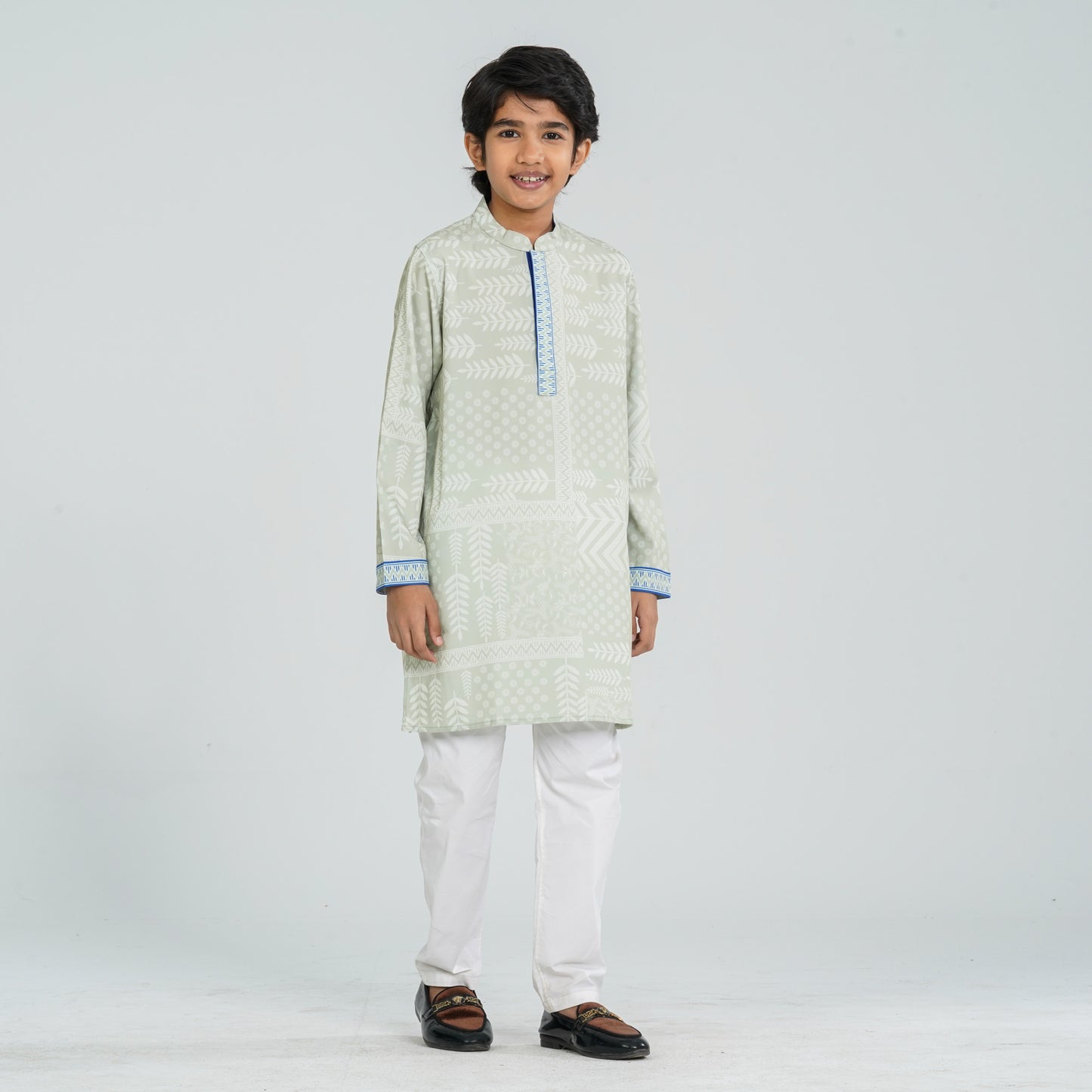 Boy's Blended Silk Panjabi