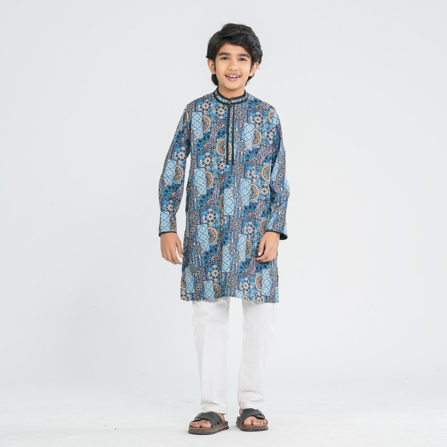 Boy’s Blended Cotton Panjabi