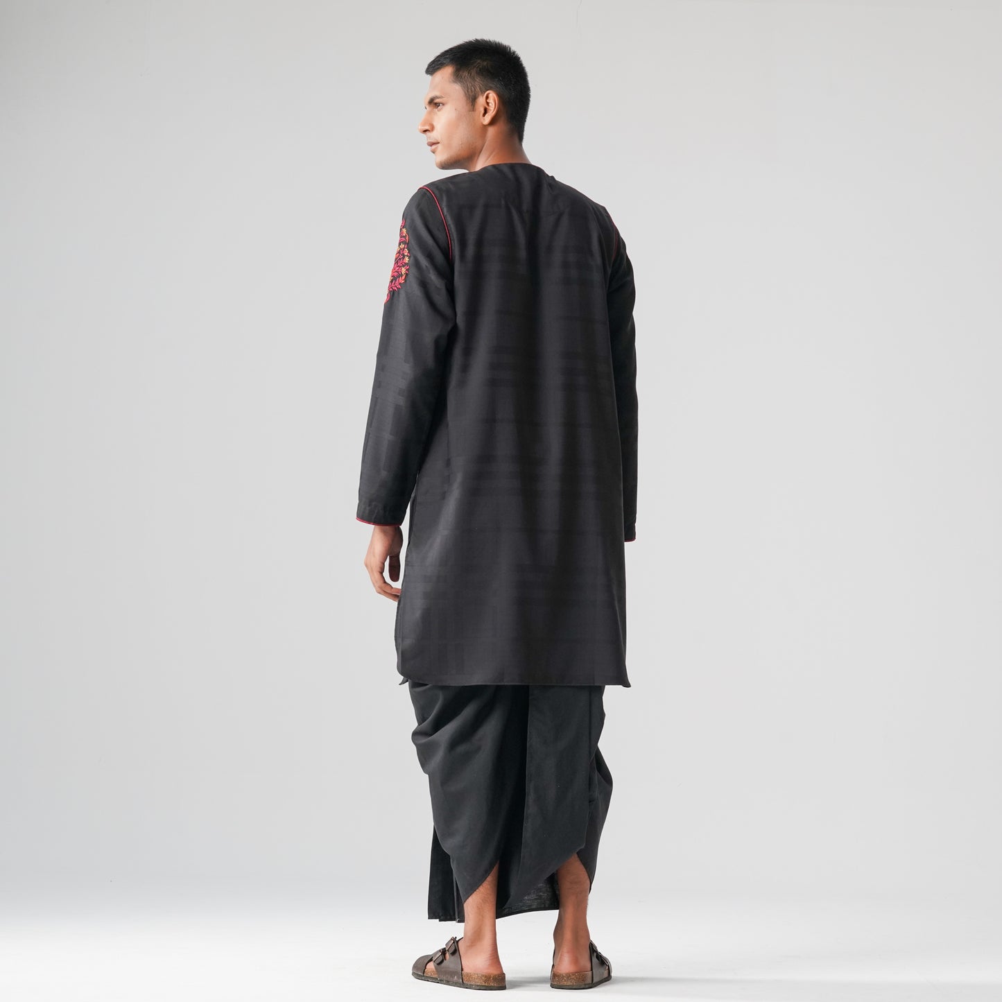 Mens Black Panjabi