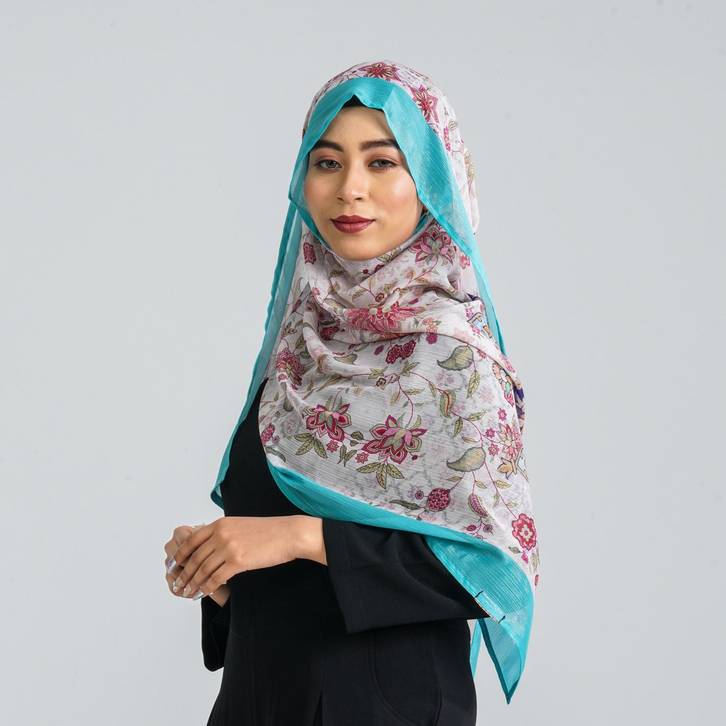Women’s Blended Silk Digital Printed Scarf