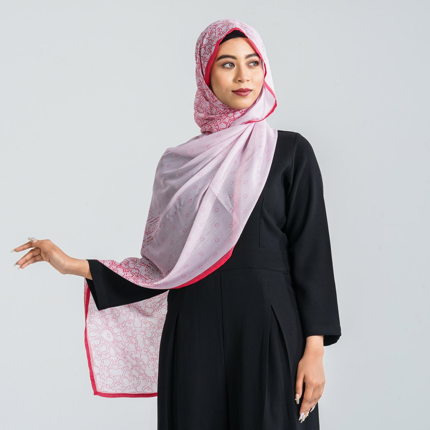 Women’s Blended Silk Digital Printed Scarf