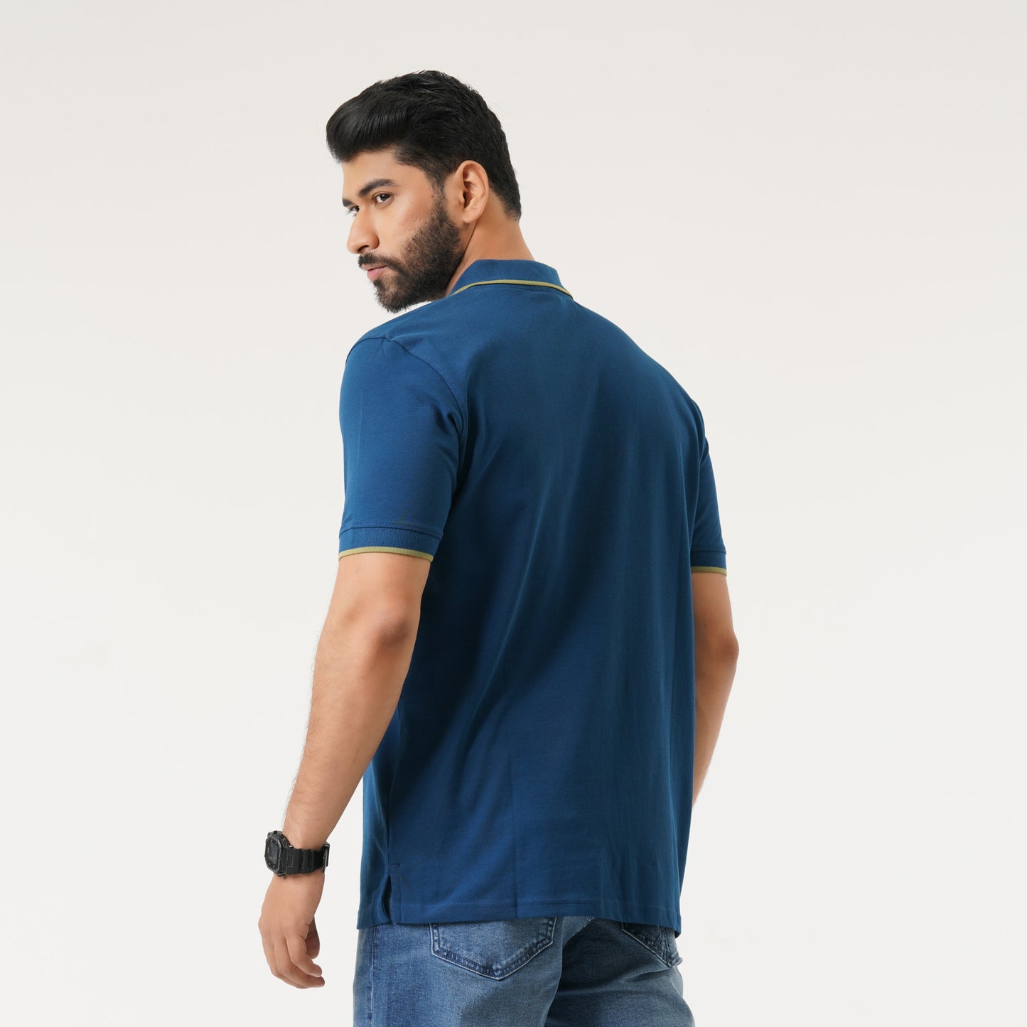Mens Navy Polo Shirt