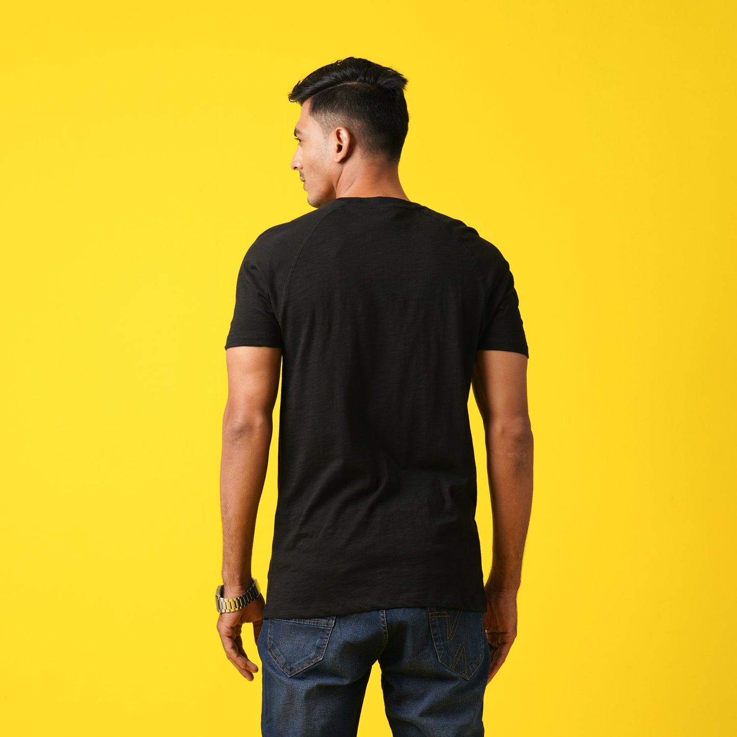 Mens T- Shirt-Black