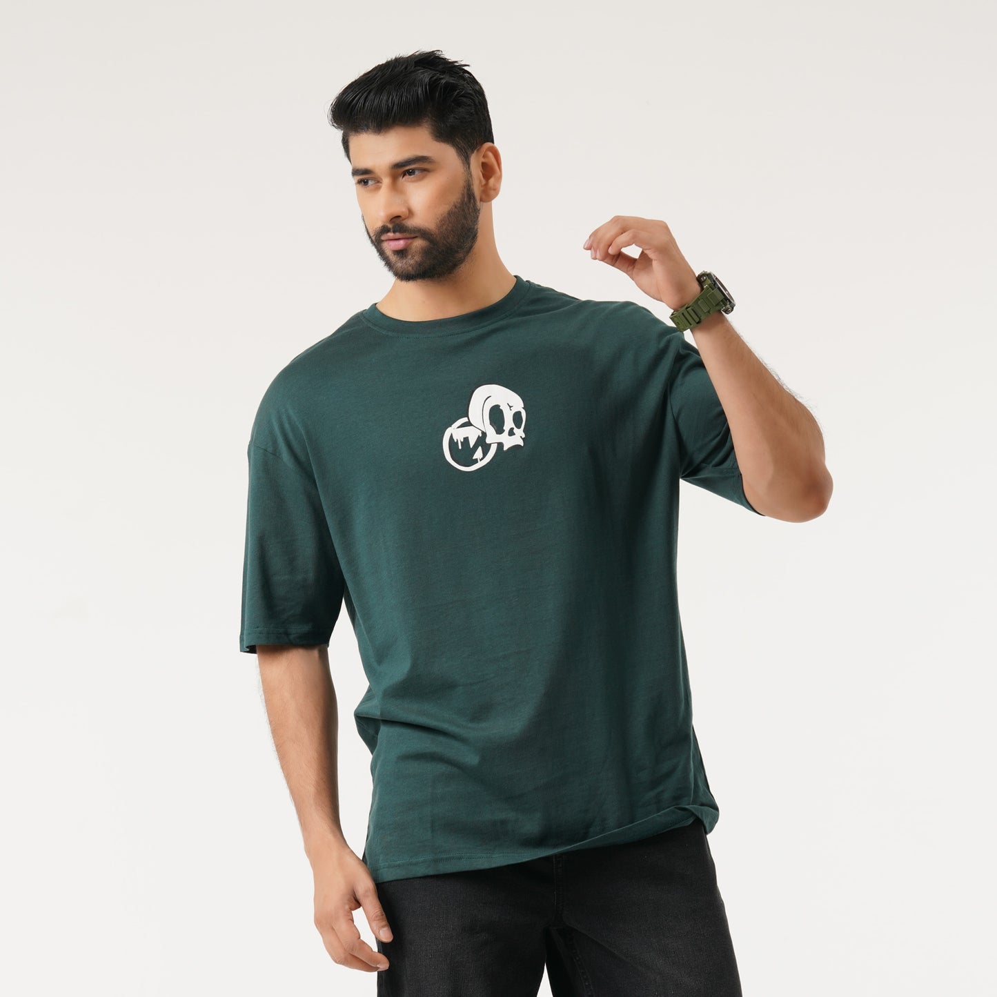 Mens Green T- Shirt