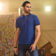 Load image into Gallery viewer, MENS POLO-BLUE
