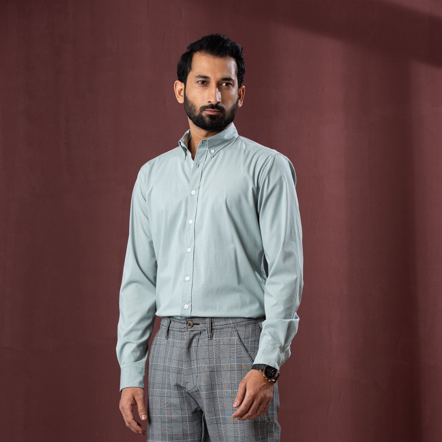 Mens L/S Shirt-Paste