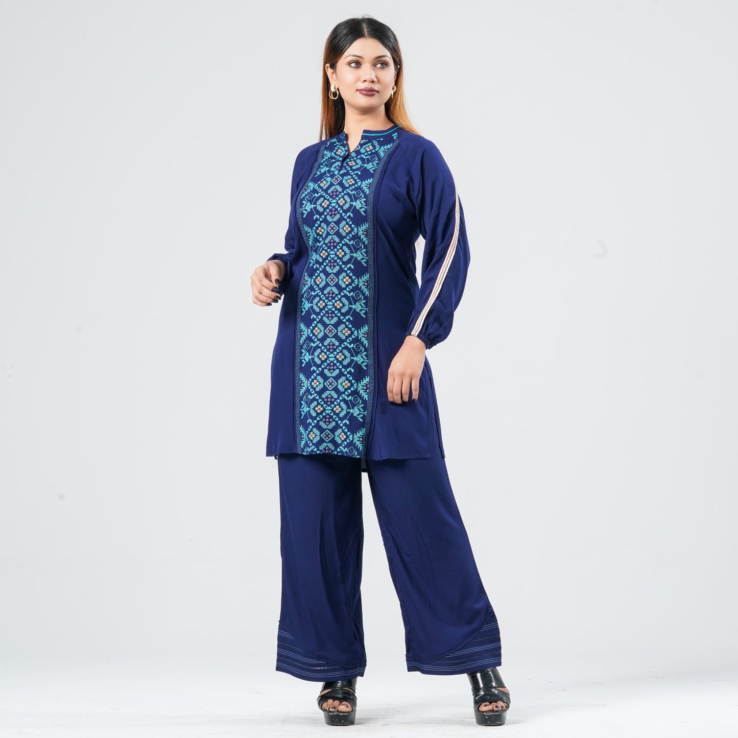 Women’s Mixed Cotton Two Piece Set