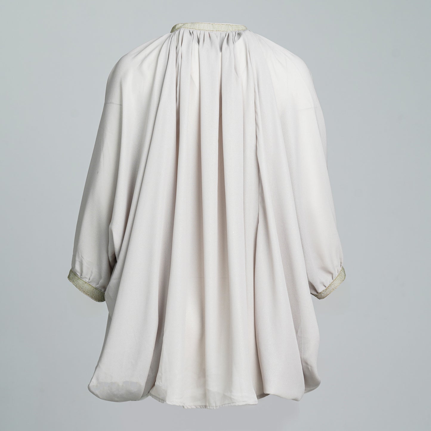 Womens Green Tint Embroidered Top