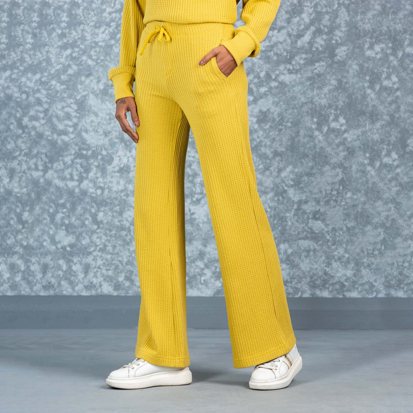 LADIES JOGGERS- MUSTARD
