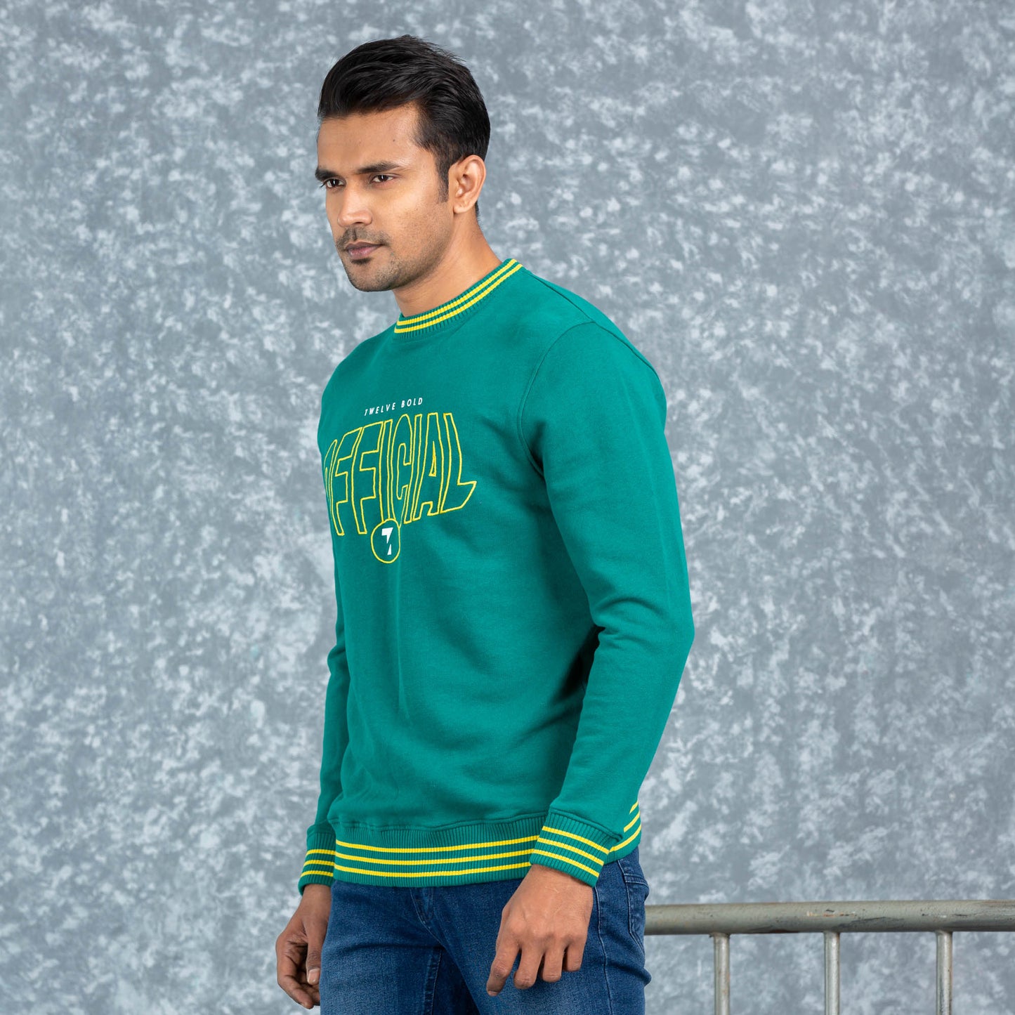 Mens Sweatshirt-Green