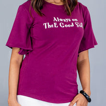 Load image into Gallery viewer, Ladies T-Shirt- Purple
