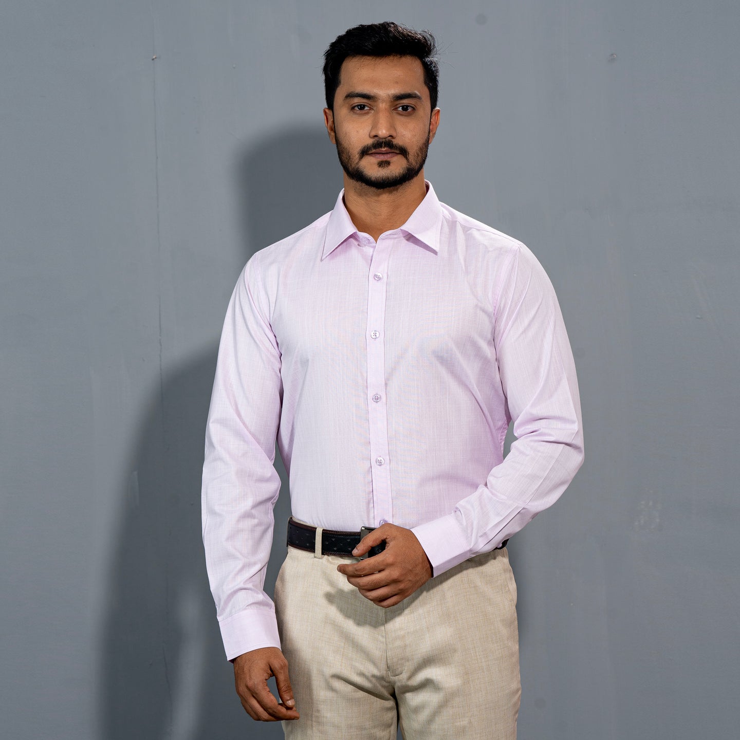 Mens Formal Shirt- Light Pink