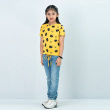 Load image into Gallery viewer, Girls T-Shirt- Yellow
