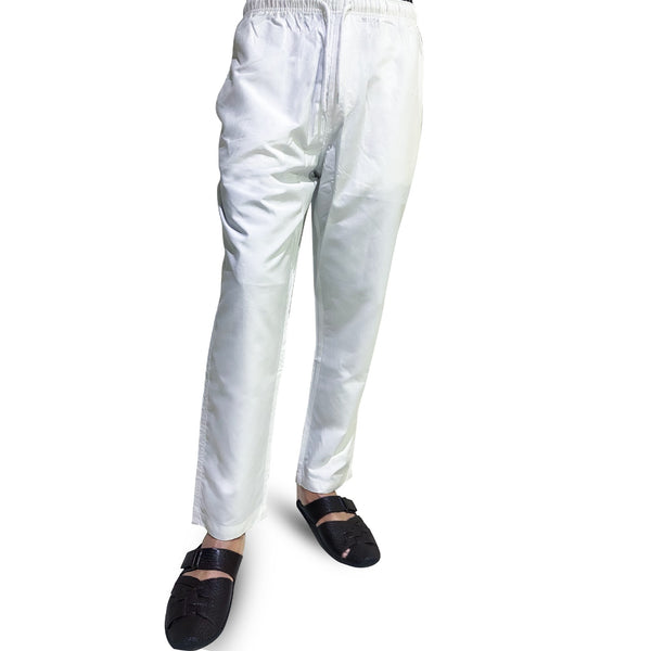Mens Trouser Payjama- White