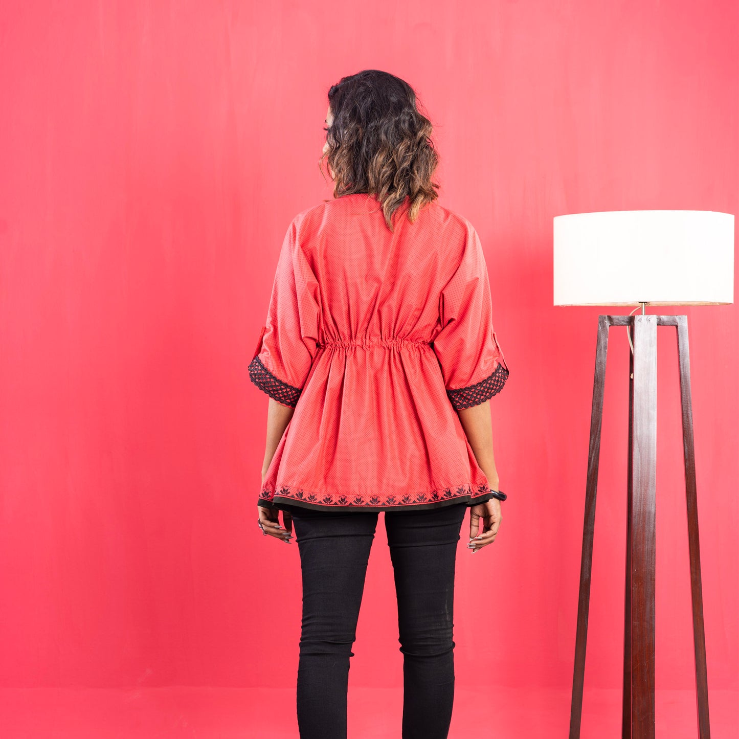 Womens Tops- Cherry Red