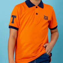 Load image into Gallery viewer, Boys Polo- Orange
