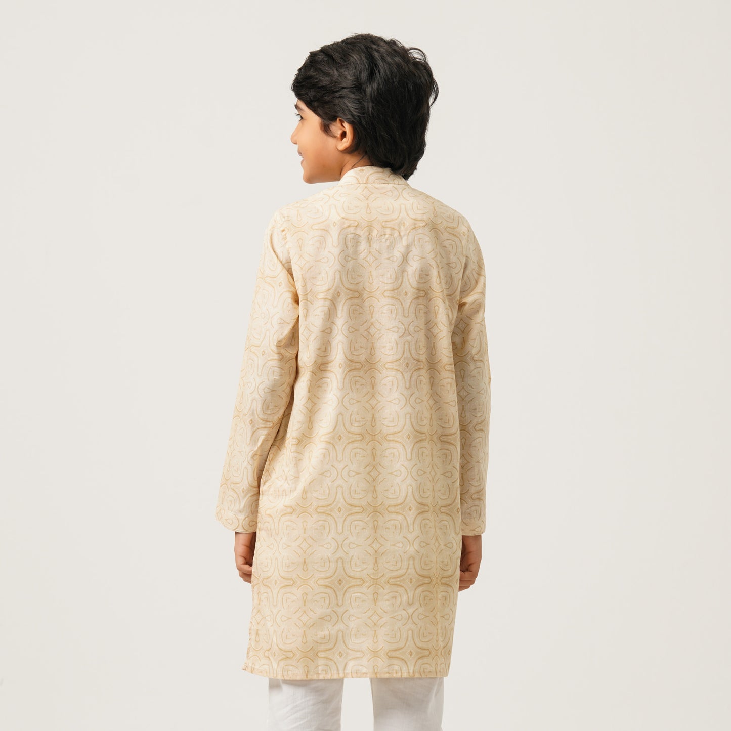 Boy's Beige Panjabi