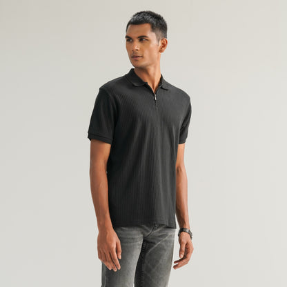 Mens Black Polo