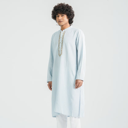 Men's Sky Blended Panjabi