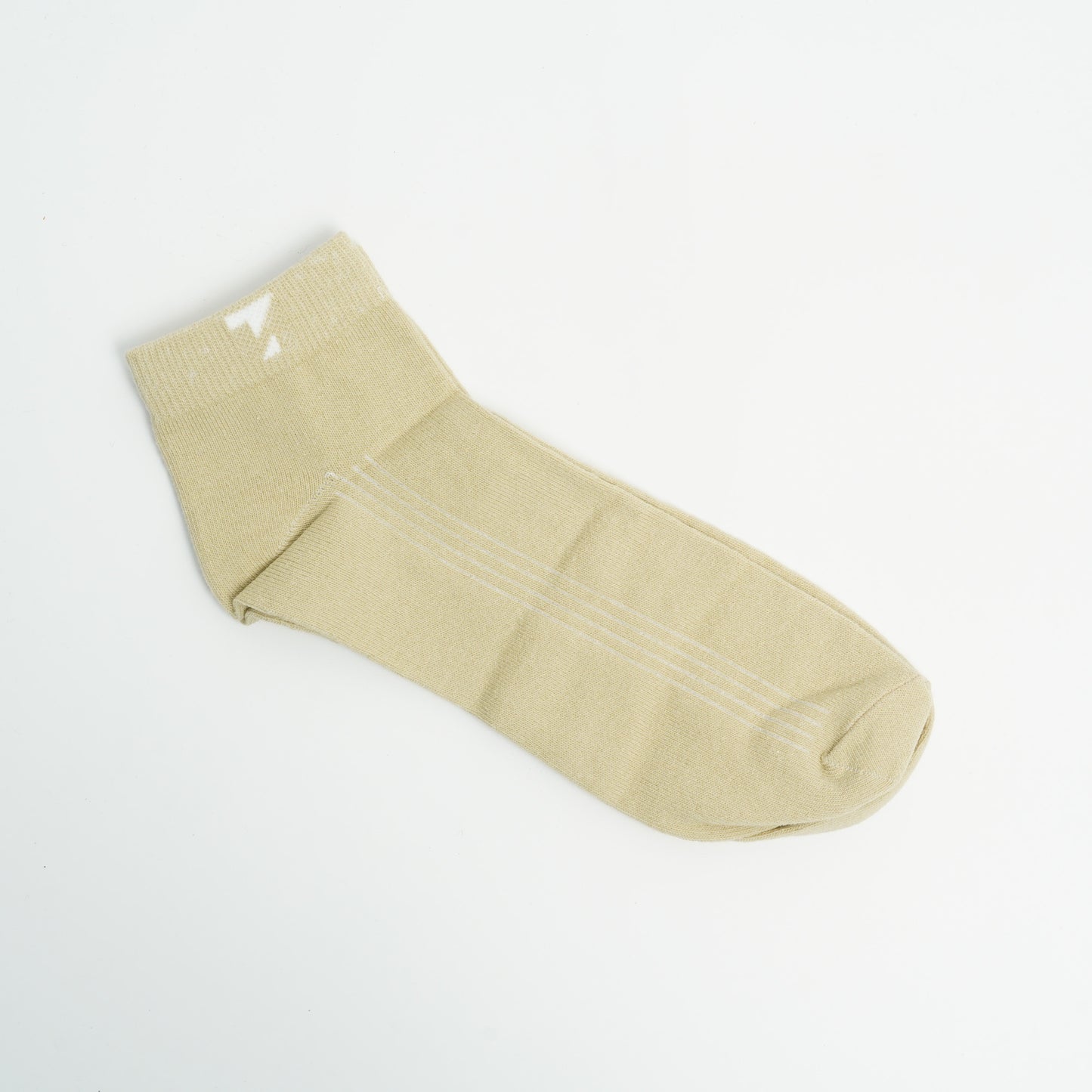 Beige Cotton Socks