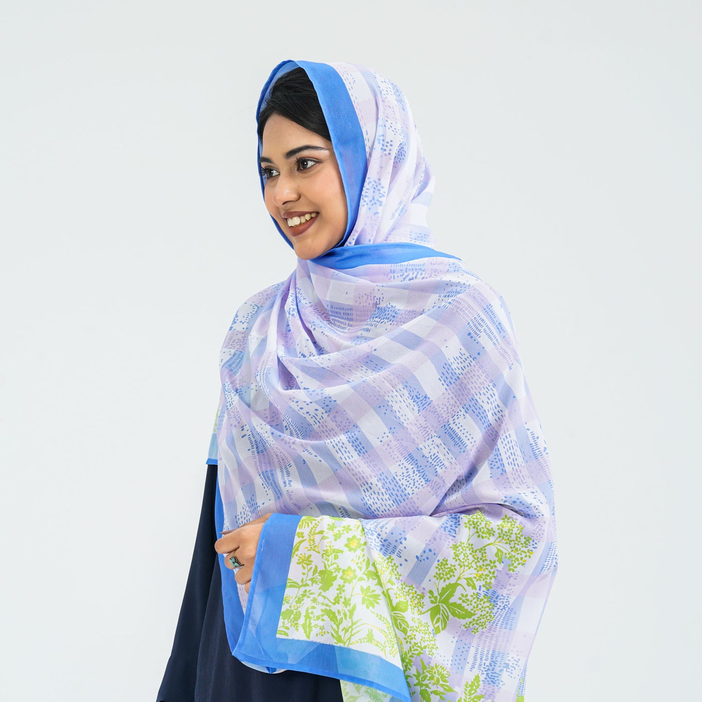 Women’s Blue Georgette Scarf